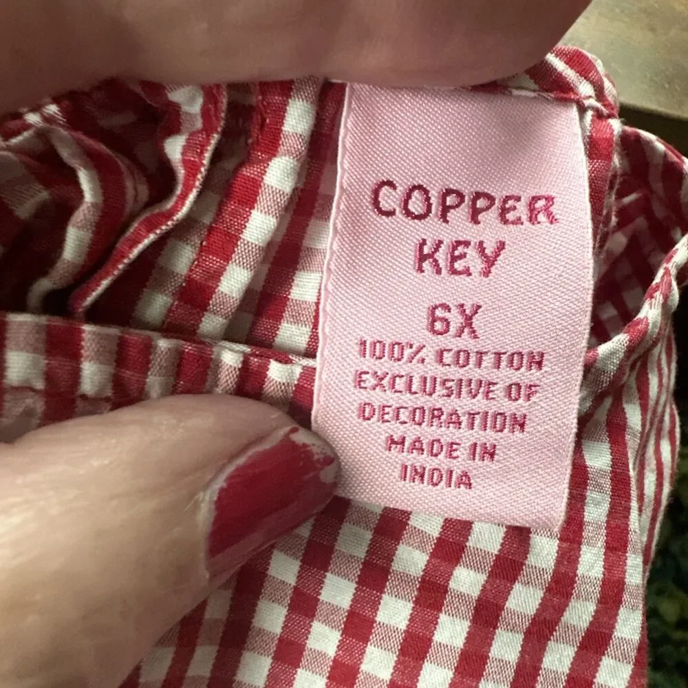 Copper Key girls copper